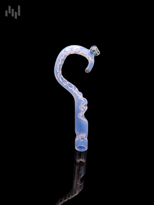 Image of the tinymight stem by Napglass in a pearlescent purple with a tentacle shape